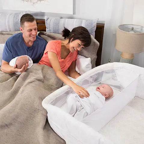 Managing sleep with baby and newborn twins
