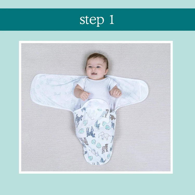 Easy Swaddle Step 1