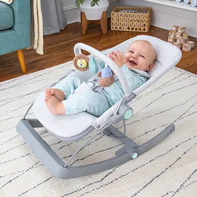Benefits of a baby bouncer rocker seat aden anais