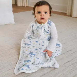 Organic Cotton Muslin Sleping Bag - Outdoors