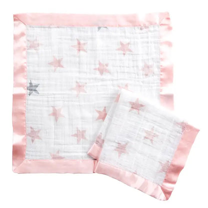 Essentials Cotton Muslin Security Blankets 2 Pack aden anais
