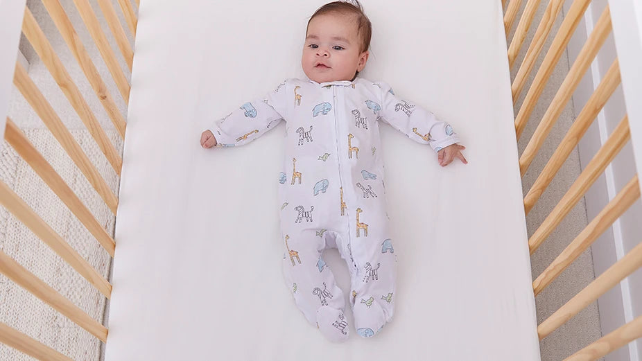 Comfort Knit Footie - Jungle Jammin