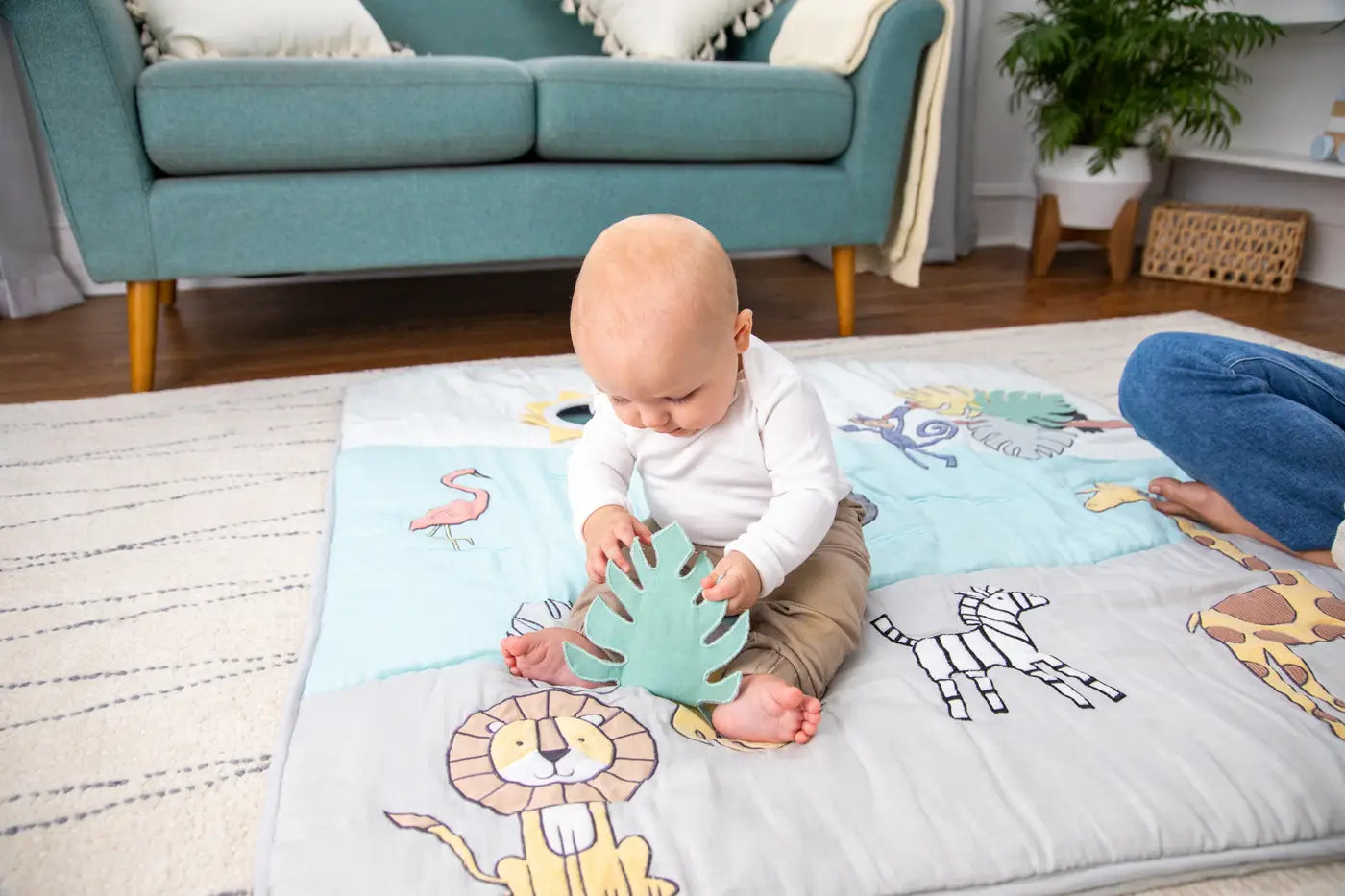 Child on Playmat